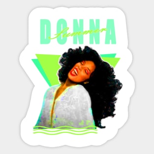 Donna Summer - Retro Style 70s Sticker